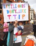 NO TTIP at Conservative Party Conference Manchester
